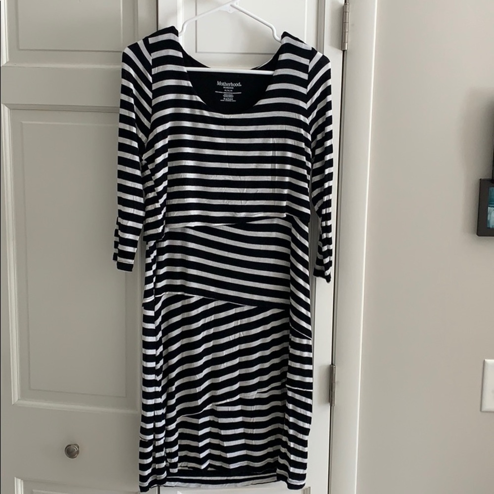 Motherhood Maternity Nursing Dress